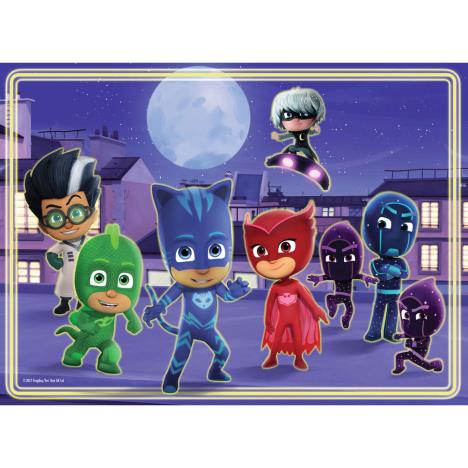 PJ Masks 60pc Glow In The Dark Jigsaw Puzzle Extra Image 1